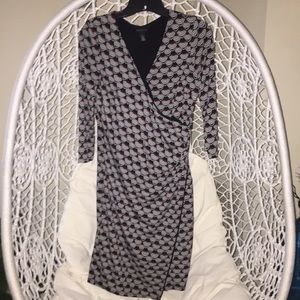 White House Black Market wrap dress